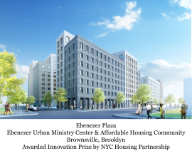 NYC Housing Partnership to Honor Ebenezer Plaza Owners with the Innovation Award at 41st Anniversary Gala