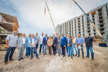 Housing Trust Group & Elite Equity Development Celebrate Top-off for $115M Naranja Grand Community in Miami