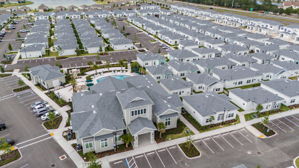 EDEN Living Completes Construction of Jacksonville Horizontal and Townhome Build-to-Rent Development